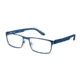 Carrera 6656 Progressive Prescription Eyeglasses CA6656-0TRO-5417 - Matte Blue Frame, Lens Diameter 54mm, Distance Between Lenses 17mm