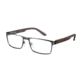 Carrera 6656 Progressive Prescription Eyeglasses CA6656-09T6-5617 - Dark Ruthenium / Matte Black Frame, Lens Diameter 56mm, Distance Between Lenses 17mm