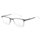 Carrera 6661 Single Vision Prescription Eyeglasses CA6661-0VBJ-5220 - Matte Black / Bronze Frame, Lens Diameter 52mm, Distance Between Lenses 20mm