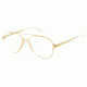 Carrera 6663 Eyeglass Frames CA6663-0GM0-5317 - Semi Matte Gold Frame, Lens Diameter 53mm, Distance Between Lenses 17mm