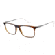 Carrera 6667 Single Vision Prescription Eyeglasses CA6667-0R8Q-5317 - Havana Dark Ruthenium Frame, Lens Diameter 53mm, Distance Between Lenses 17mm