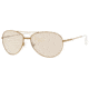 Carrera 69/S Single Vision Prescription Sunglasses CA69S-0OUN-FL-6015 - Lens Diameter 60 mm, Frame Color Antique Gold