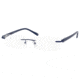 Carrera 7543 Bifocal Prescription Eyeglasses CA7543-0FK5-5218 - Matte Blue Frame, Lens Diameter 52mm, Distance Between Lenses 18mm