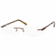 Carrera 7544 Eyeglass Frames CA7544-0UA3-5117 - Brown / Brown Frame, Lens Diameter 51mm, Distance Between Lenses 17mm