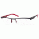 Carrera 7567 Progressive Prescription Eyeglasses CA7567-0IAM-5319 - Black Red Frame, Lens Diameter 53mm, Distance Between Lenses 19mm