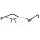 Carrera 7581 Eyeglass Frames CA7581-0R80-5217 - Semi Matte Ruthenium Frame, Lens Diameter 52mm, Distance Between Lenses 17mm