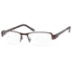 Carrera 7581 Eyeglass Frames CA7581-0TRF-5217 - Semi Matte Brown Frame, Lens Diameter 52mm, Distance Between Lenses 17mm