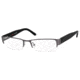 Carrera 7594 Progressive Prescription Eyeglasses CA7594-0JLS-5218 - Matte Gunmetal Frame, Lens Diameter 52mm, Distance Between Lenses 18mm