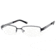 Carrera 7596 Eyeglass Frames CA7596-091T-5218 - Black Semi Shiny Frame, Lens Diameter 52mm, Distance Between Lenses 18mm