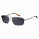 Carrera 8011/S Progressive Prescription Sunglasses CA8011S-0R81-DY-5816 - Lens Diameter 58 mm, Frame Color Matte Ruthenium