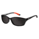 Carrera 8016/S Sunglasses CA8016S-0D28-M9-6015 - Shiny Black Frame, Gray Polarized Lenses, Lens Diameter 60mm, Distance Between Lenses 15mm