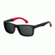Carrera 8024/LS Sunglasses CA8024LS-0003-IR-5718 - Matte Black Frame, Gray Blue Lenses, Lens Diameter 57mm, Distance Between Lenses 18mm
