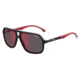 Carrera 8035/SE Sunglasses, Matte Black Frame, Red Mirror Lens, 716736231297