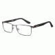 Carrera 8809 Single Vision Prescription Eyeglasses CA8809-00RF-5619 - Dark Ruthenium / Matte Black Frame, Distance Between Lenses 19mm