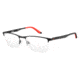 Carrera 8810 Single Vision Prescription Eyeglasses CA8810-0YIH-5419 - Semi Matte Black Dark Rutheniu Frame, Lens Diameter 54mm, Distance Between Lenses 19mm