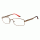 Carrera 8812 Single Vision Prescription Eyeglasses CA8812-0J7D-5518 - Semi Matte Bronze Frame, Lens Diameter 55mm, Distance Between Lenses 18mm