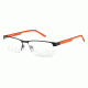 Carrera 8817 Eyeglass Frames CA8817-0PYZ-5617 - Matte Black / Orange Frame, Lens Diameter 56mm, Distance Between Lenses 17mm
