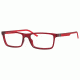 Carrera 8818 Progressive Prescription Eyeglasses CA8818-0PY8-5317 - Red Matte Rut Frame, Lens Diameter 53mm, Distance Between Lenses 17mm