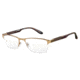 Carrera 8821 Single Vision Prescription Eyeglasses CA8821-0UKZ-5518 - Beige Havana Frame, Lens Diameter 55mm, Distance Between Lenses 18mm