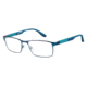 Carrera 8822 Progressive Prescription Eyeglasses CA8822-0U01-5417 - Matte Blue Frame, Lens Diameter 54mm, Distance Between Lenses 17mm