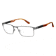 Carrera 8822 Progressive Prescription Eyeglasses CA8822-0TZZ-5417 - Matte Ruthenium Havana Frame, Lens Diameter 54mm, Distance Between Lenses 17mm