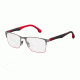 Carrera 8830/V Prescription Eyeglasses CA8830-0R80-5619 - Semi Matte Dark Ruthenium Frame, Distance Between Lenses 19mm