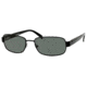Carrera Benchmark/S Sunglasses BENCHS-91TP-RC-5718 - Black Semi Matte Frame, Green Polarized Lenses, Lens Diameter 57mm, Distance Between Lenses 18mm