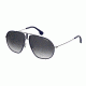 Carrera Bound/S Sunglasses BOUNDS-0DTY-9O-6213 - Blue Ruthenium Frame, Dark Gray Gradient Lenses, Lens Diameter 62mm, Distance Between Lenses 13mm