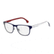 Carrera Ca 1104/V Bifocal Prescription Eyeglasses CA1104-0RCT-5417 - Matte Blue / Ruthenium Frame, Lens Diameter 54mm, Distance Between Lenses 17mm