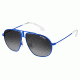 Carrera Carrerino 21/S Bifocal Prescription Sunglasses CARRE21S-0RCT-9O-5411 - Frame Color Matte Blue, Lens Diameter 54 mm