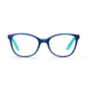 Carrera Carrerino 50 Eyeglass Frames CARRE50-0HMJ-4717 - Blue/Lime Green Frame, Lens Diameter 47mm, Distance Between Lenses 17mm