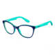Carrera Carrerino 50 Eyeglass Frames CARRE50-0HMJ-4717 - Blue/Lime Green Frame, Lens Diameter 47mm, Distance Between Lenses 17mm