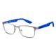 Carrera Carrerino 53 Eyeglass Frames CARRE53-0HNO-4717 - Ruthenium Blue Frame, Lens Diameter 47mm, Distance Between Lenses 17mm