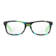 Carrera Carrerino 57 Eyeglass Frames CARRE57-0W9T-4715 - Havana / Green Frame, Lens Diameter 47mm, Distance Between Lenses 15mm