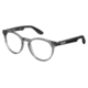 Carrera Carrerino 58 Progressive Prescription Eyeglasses CARRE58-0DTH-4518 - Transparent Gray Black Frame, Lens Diameter 45mm, Distance Between Lenses 18mm