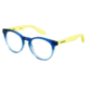 Carrera Carrerino 58 Progressive Prescription Eyeglasses CARRE58-0W9J-4518 - Blue Yellow Fluorescent Frame, Lens Diameter 45mm, Distance Between Lenses 18mm