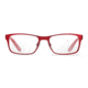 Carrera Carrerino 59 Eyeglass Frames CARRE59-0TRX-4916 - Matte Red Frame, Distance Between Lenses 16mm