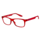 Carrera Carrerino 61 Single Vision Prescription Eyeglasses CARRE61-0SZK-4915 - Red Frame, Lens Diameter 49mm, Distance Between Lenses 15mm