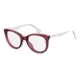 Carrera Carrerino 64 Eyeglass Frames CARRE64-0W6Q-5018 - Transparent Pink White Frame, Lens Diameter 50mm, Distance Between Lenses 18mm