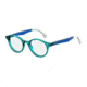 Carrera Carrerino 66 Eyeglass Frames CARRE66-0ZI9-4419 - Transparent Teal Tea Frame, Lens Diameter 44mm, Distance Between Lenses 19mm