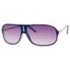Carrera Cool/S Single Vision Prescription Sunglasses COOLS-06DP-O9-6512 - Lens Diameter 65 mm, Frame Color Violet White Palladium
