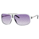 Carrera Cool/S Single Vision Prescription Sunglasses COOLS-0YCF-LF-6512 - Frame Color White Black / Palladium, Lens Diameter 65 mm