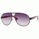 Carrera Daytona 1/S Single Vision Prescription Sunglasses DAYTO1S-0KIN-9C-6211 - Frame Color Black Red, Lens Diameter 62 mm