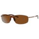 Carrera Huron/S Single Vision Prescription Sunglasses HURONS-06ZM-RB-6015 - Frame Color Shiny Bronze, Lens Diameter 60 mm