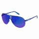 Carrera New Panamerika/S Bifocal Prescription Sunglasses NEWPAS-0IDK-Z0-6409 - Frame Color Matte Blue, Lens Diameter 64 mm