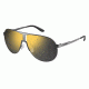 Carrera New Panamerika/S Bifocal Prescription Sunglasses NEWPAS-0R80-UW-6409 - Lens Diameter 64 mm, Frame Color Semi Matte Ruthenium
