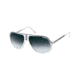 Carrera Safari Sunglasses - White Black / Palladium Frame, Gray Gradient Lenses SAFARRS0CR57V