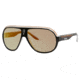 Carrera Speedway/S Bifocal Prescription Sunglasses SPEEDS-0KEE-UW-6312 - Lens Diameter 63 mm, Frame Color Black Crystal Orange