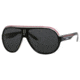 Carrera Speedway/S Bifocal Prescription Sunglasses SPEEDS-0YZZ-RA-6312 - Lens Diameter 63 mm, Frame Color Black Crystal White Red