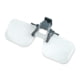 Carson Clip &amp; Flip 1.5x Power +2.25 Diopters Clip-On, Flip-Up Magnifying Lenses OD-10